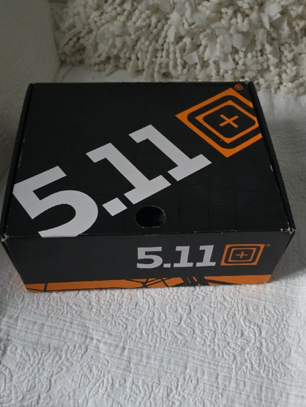 5.11 Tactical Men's Black Zipper Lace-Up Tactical Boots